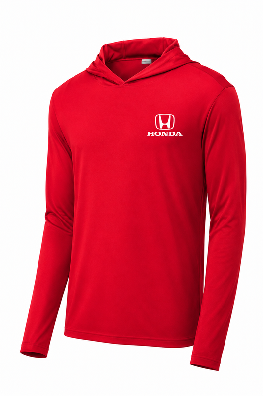 Honda Racing Lightweight Hooded Sweat Red