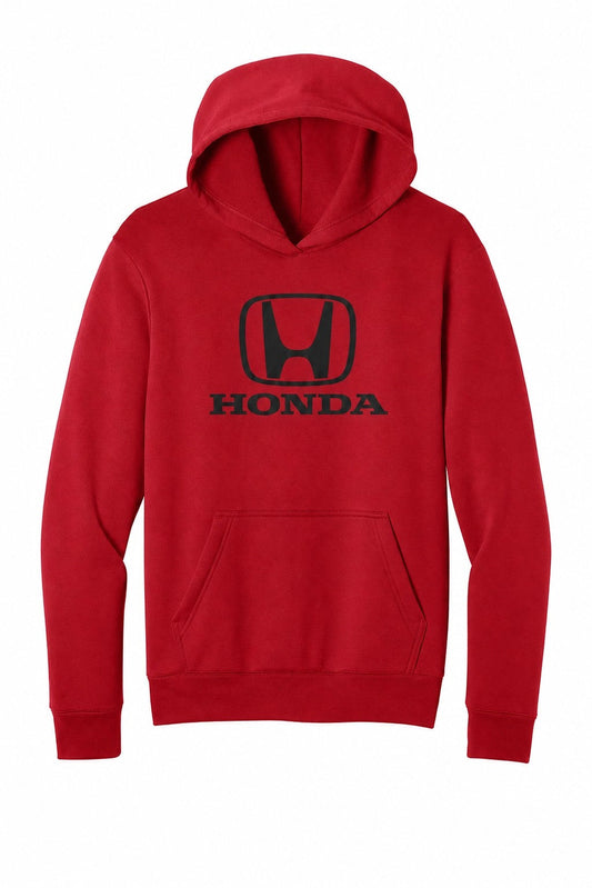 Honda Racing Logo Hoodie Red