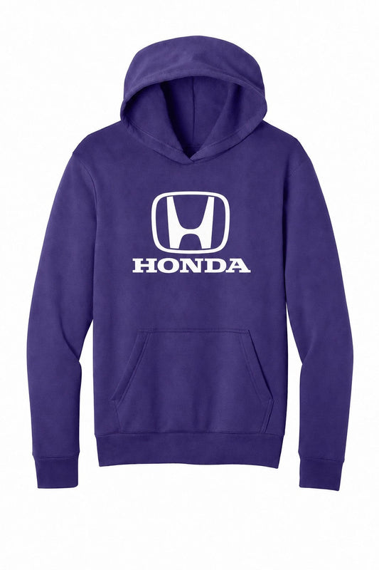 Honda Racing Logo Hoodie Puple
