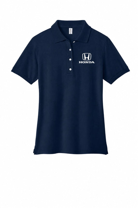 Honda Ladies Polo Shirt Navy