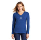 Honda Ladies Blue Long Sleeve Hooded Tee