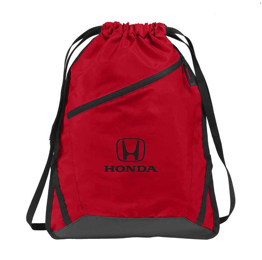 Honda Red Drawstring Bag