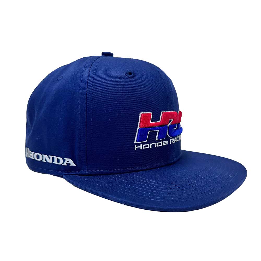 HRC Honda Racing Flatbrim Hat Navy