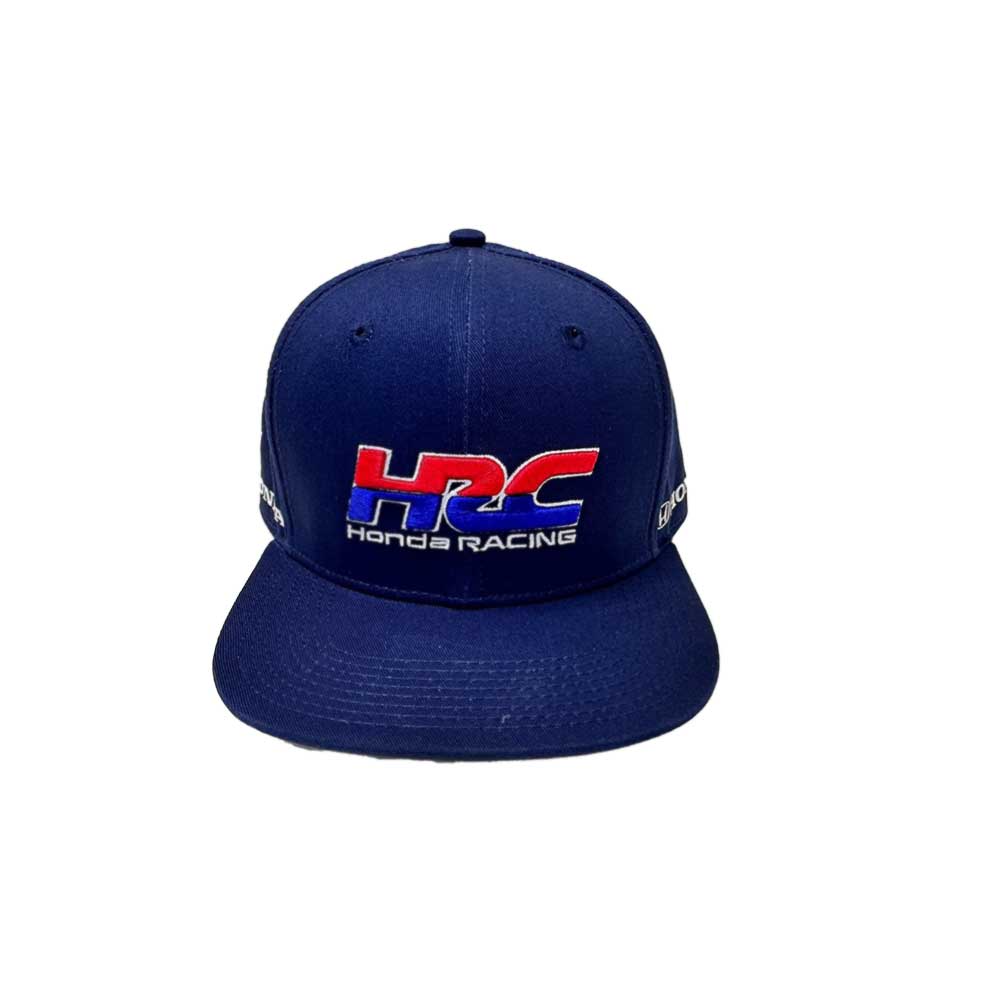 HRC Honda Racing Flatbrim Hat Navy