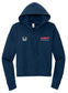 HRC Honda Racing Ladies Crop Hoodie Navy