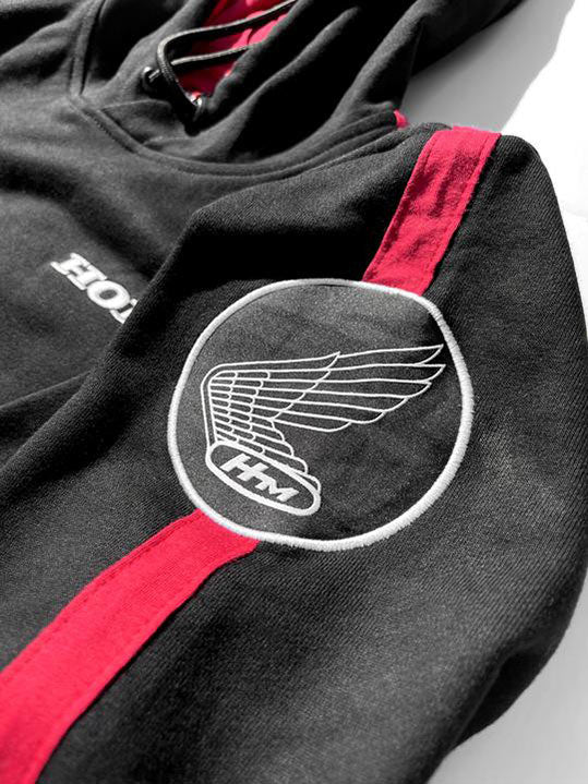 Honda Racing Team Black/Red Hoodie (1968)