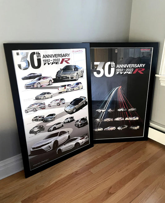 Honda Vintage Culture 30th Anniversary Type R Poster Bundle