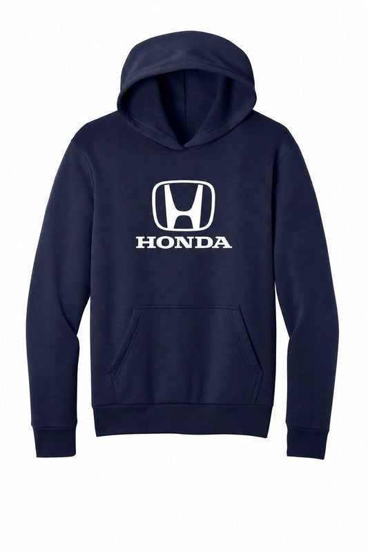 Honda Racing Logo Hoodie Navy