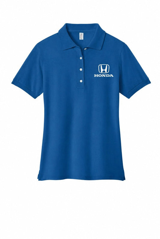 Honda Ladies Polo Shirt Royal Blue
