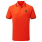 Lamborghini Squadra Corse Travel Polo Shirt Orange