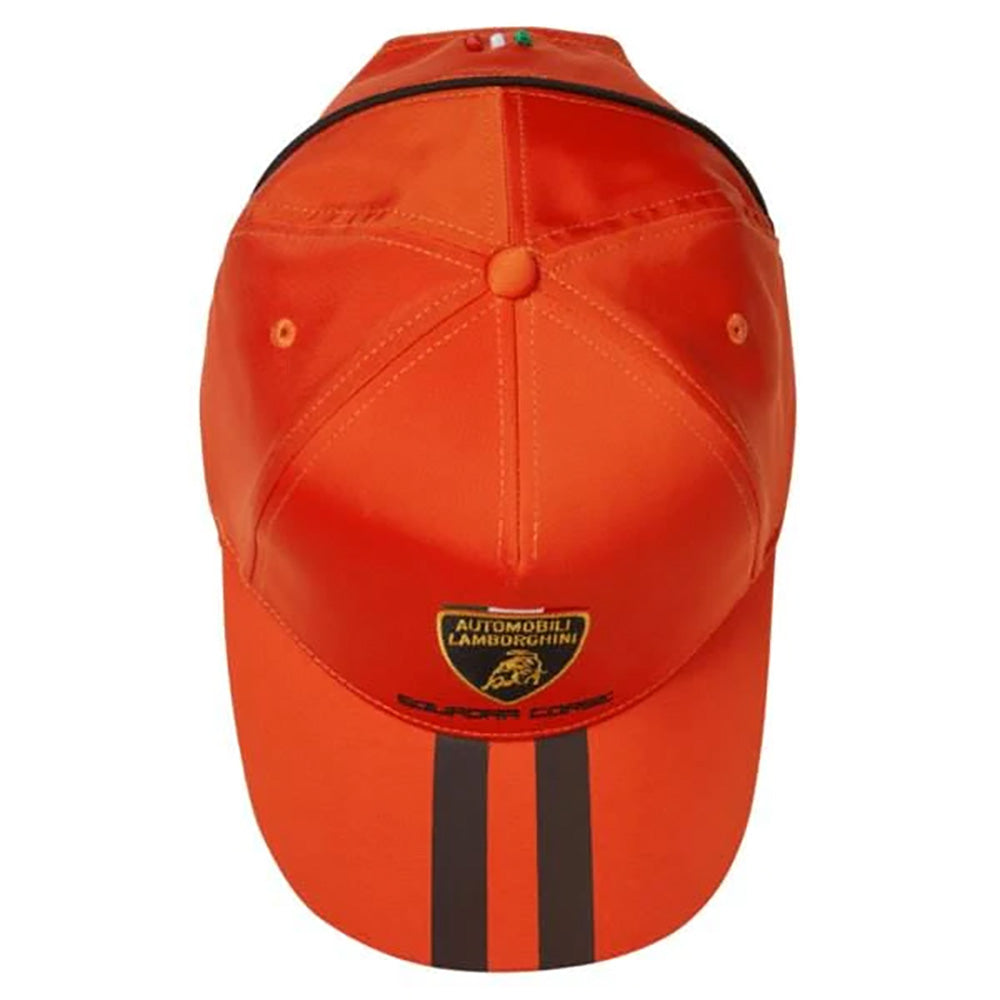 Lamborghini Squadra Corse Travel Hat Orange