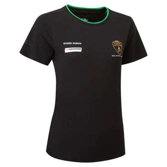 Lamborghini Squadra Corse Ladies Team Tee Black