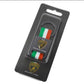 Lamborghini Squadra Corse Italian Strap Keyring