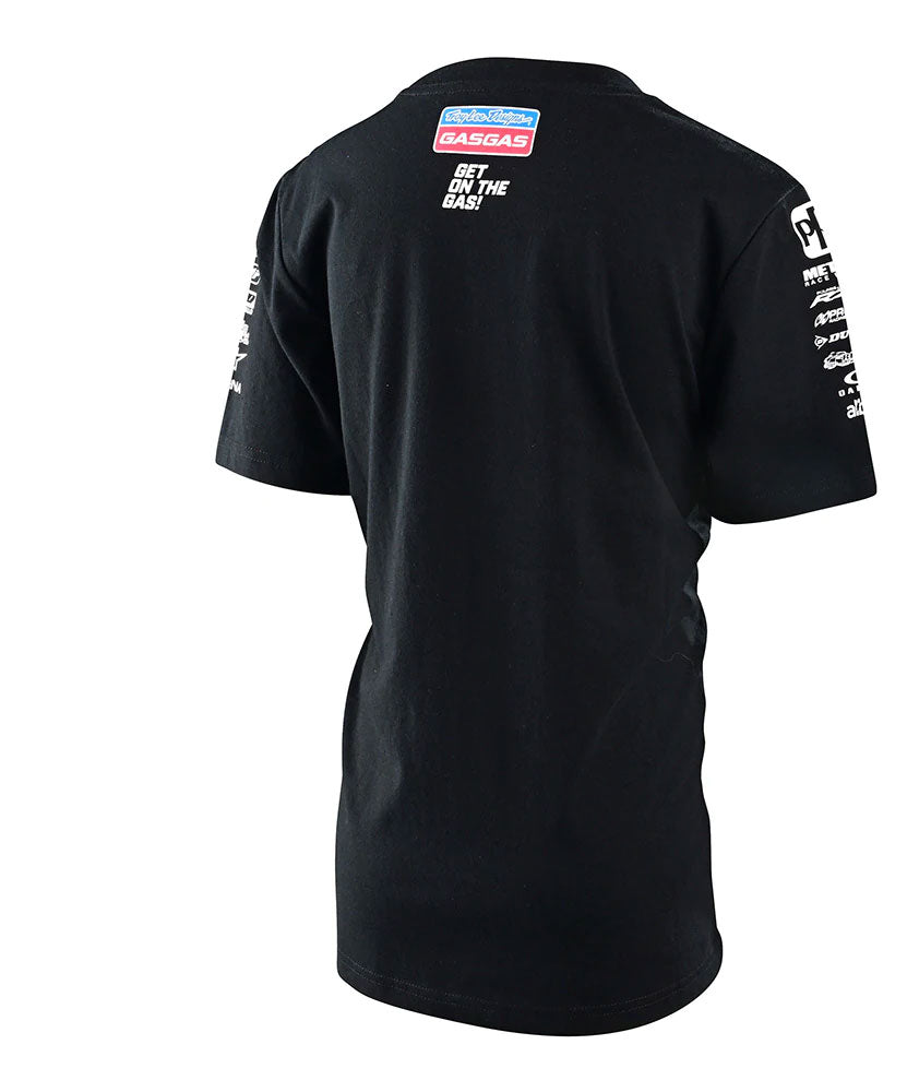 Troy Lee Designs GasGas Team SS Black Tee 2022