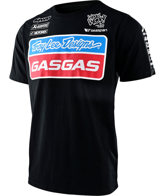 Troy Lee Designs GasGas Team SS Black Tee 2022