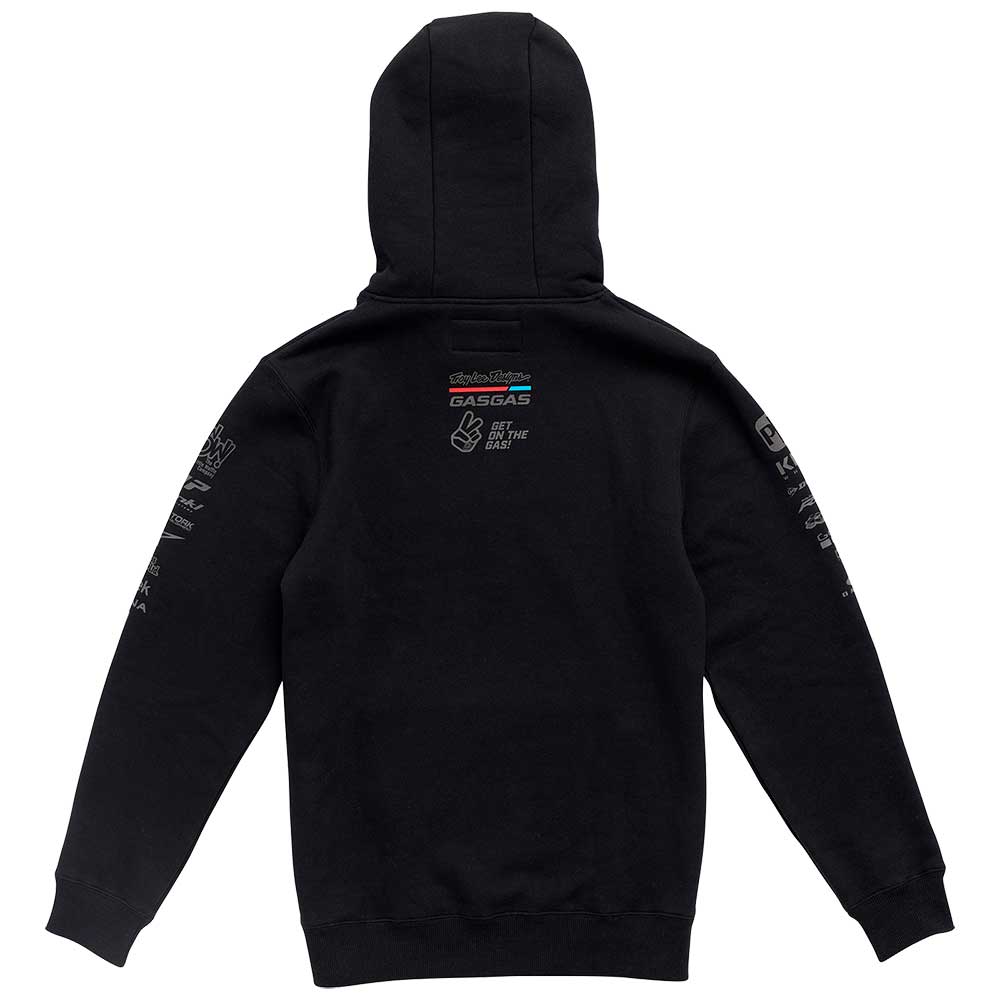 TLD GasGas Team Pullover Hoodie Black