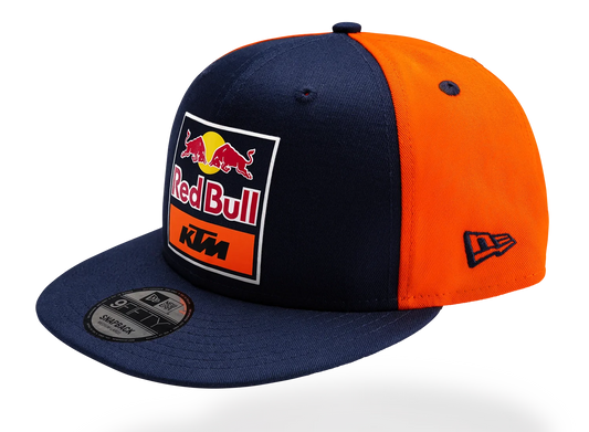 Red Bull KTM Racing Replica Team Flat Brim Hat Navy