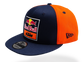 Red Bull KTM Racing Replica Team Flat Brim Hat Navy