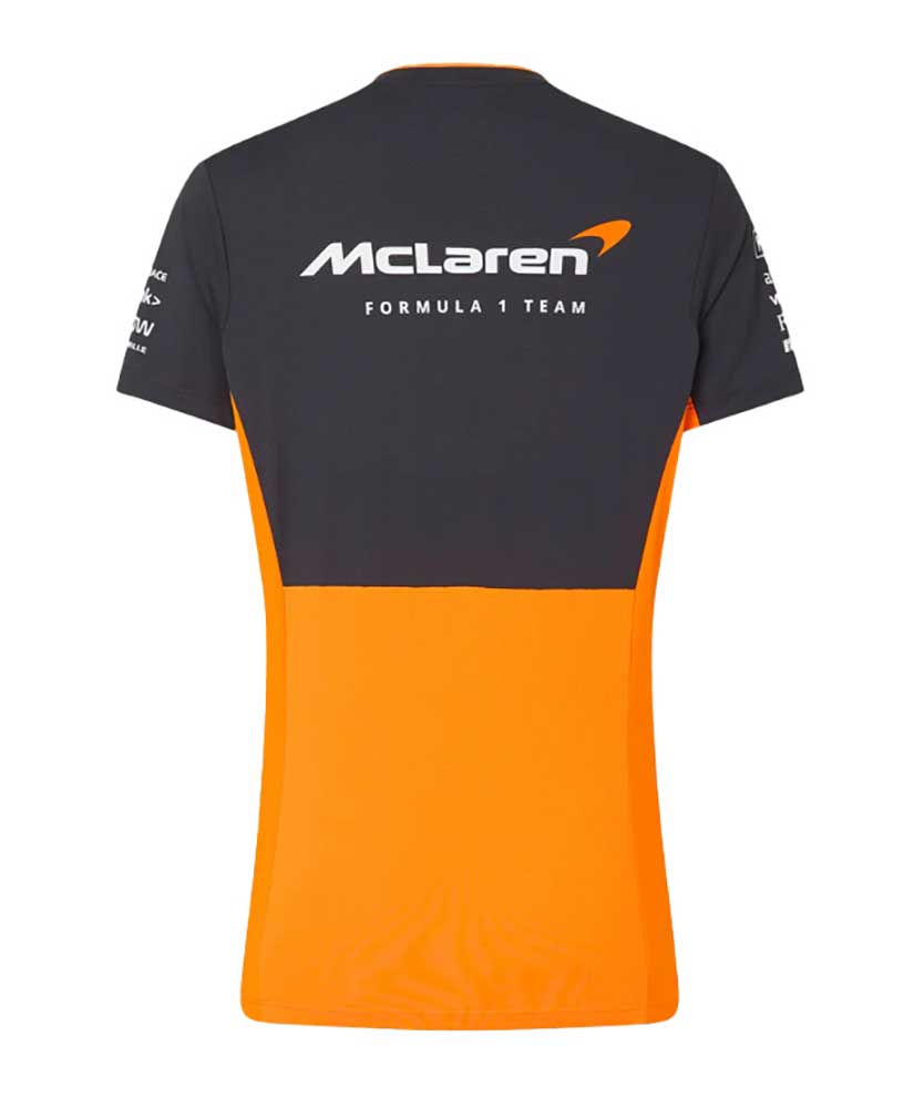 McLaren F1 Ladies Team Tee Shirt 2024 Papaya