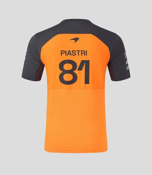 McLaren F1 Oscar Piastri Tee Shirt 2025 Papaya