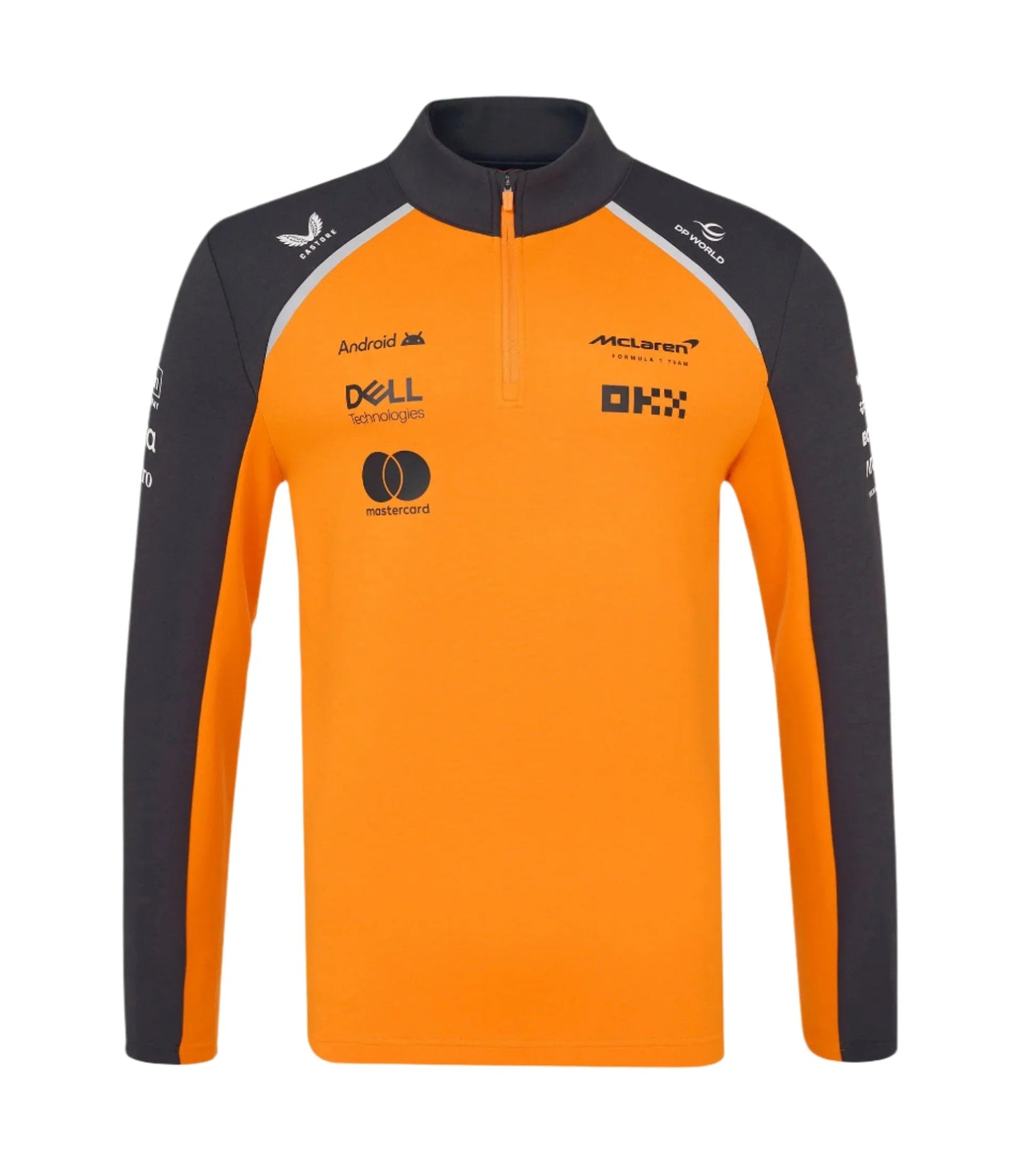 McLaren F1 Team 1/4 Zip Sweatshirt 2025 Papaya