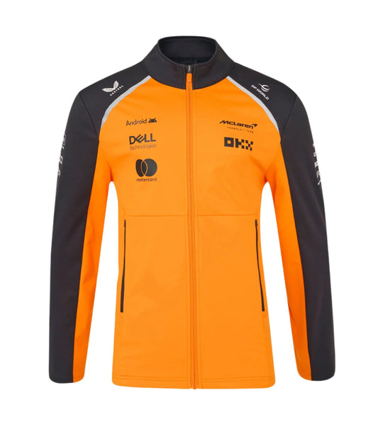 McLaren F1 Team Softshell Jacket 2025 Papaya