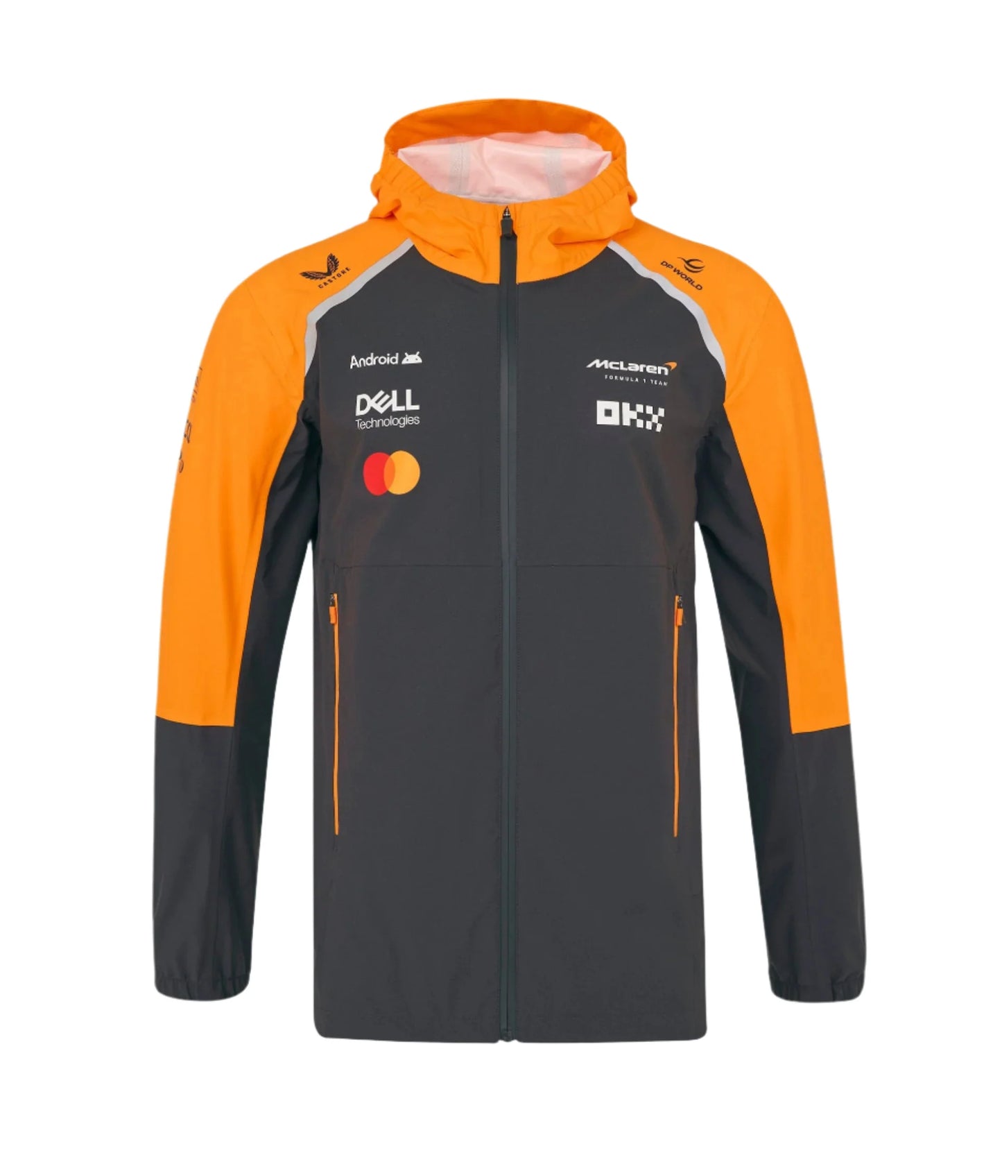 McLaren F1 Team Rain Jacket 2025 Papaya