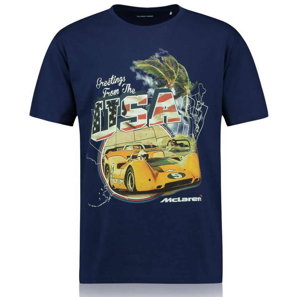 McLaren Greetings from USA Tee