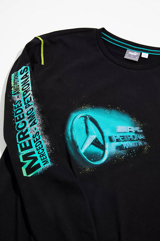 Puma Mercedes AMG Street Graphic Long Sleeve Tee