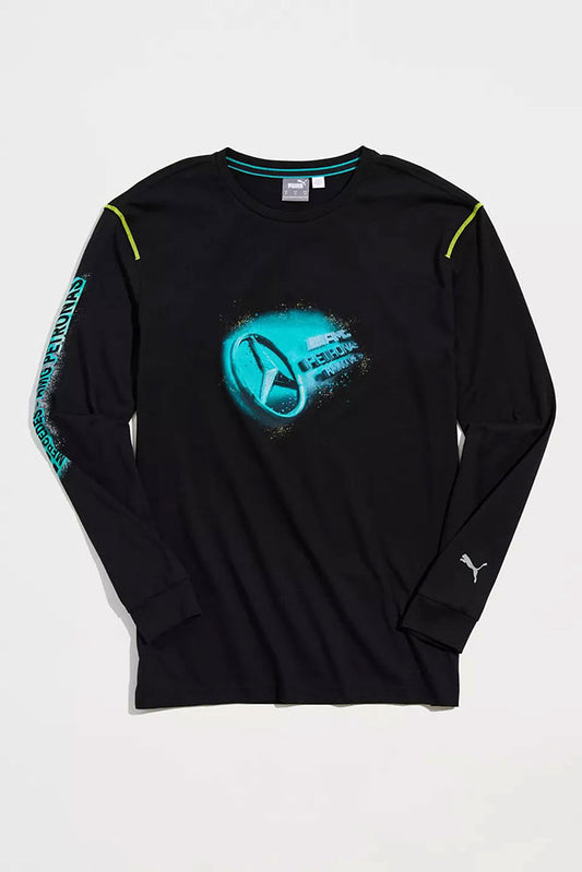 Puma Mercedes AMG Street Graphic Long Sleeve Tee