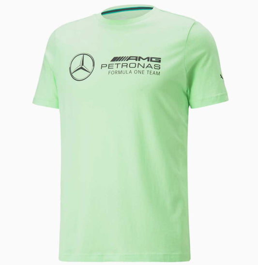 Puma Mercedes AMGP F1 ESS Logo Tee Paradise Green