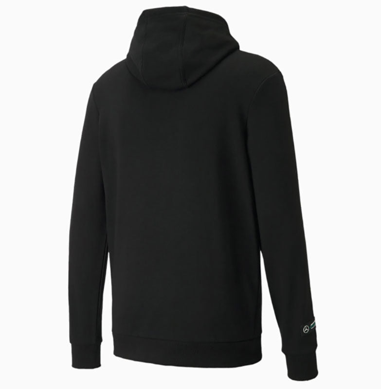 Puma Mercedes AMG Petronas Star Black Hooded Sweatshirt