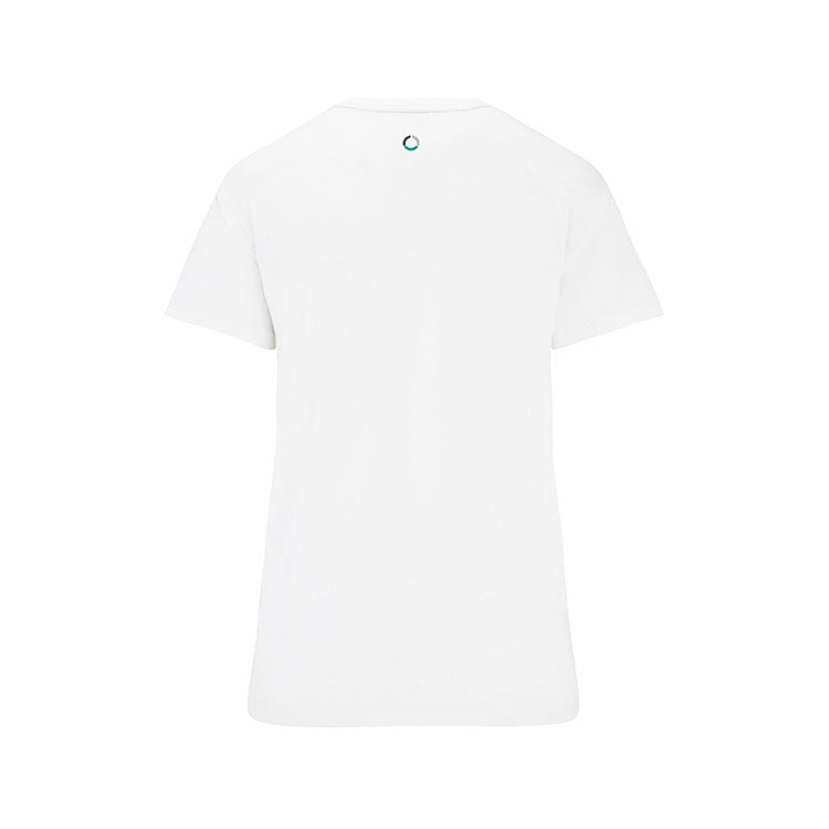 Mercedes Benz AMG Petronas F1 Ladies White Tee Shirt 2022