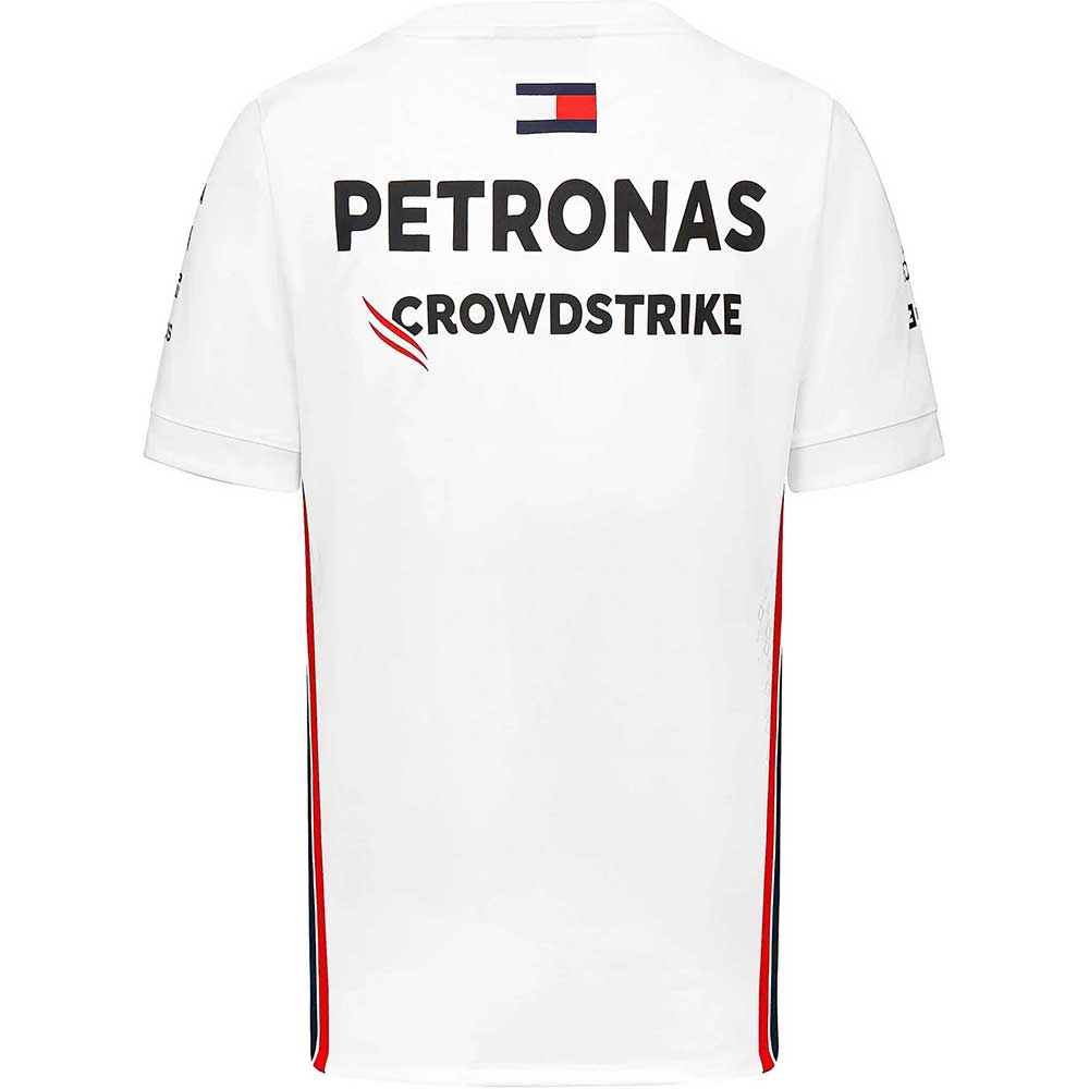 Mercedes AMG Petronas F1 Drivers Team White Tee 2023