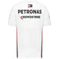 Mercedes AMG Petronas F1 Drivers Team White Tee 2023