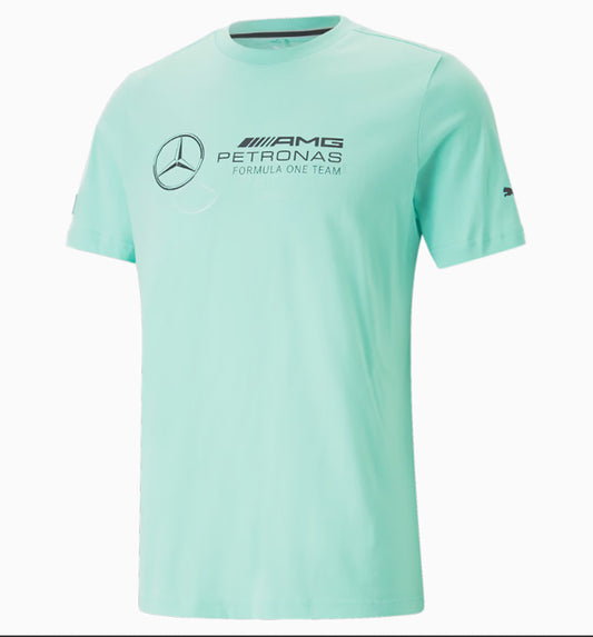 Puma Mercedes AMG F1 Logo Tee Mint Green