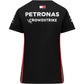 Mercedes AMG Petronas F1 Womens Driver Team Black Tee 2023