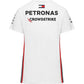 Mercedes AMG Petronas F1 Womens Driver Team White Tee 2023