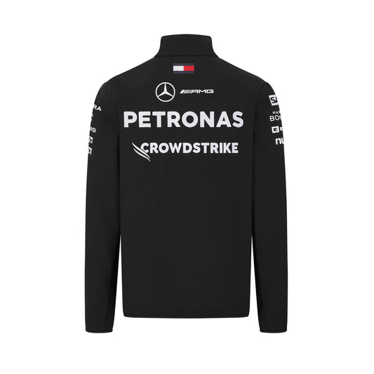 Mercedes AMG F1 Team Softshell Jacket 2024 Black