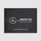 Mercedes AMG Petronas F1 Team Flag Black