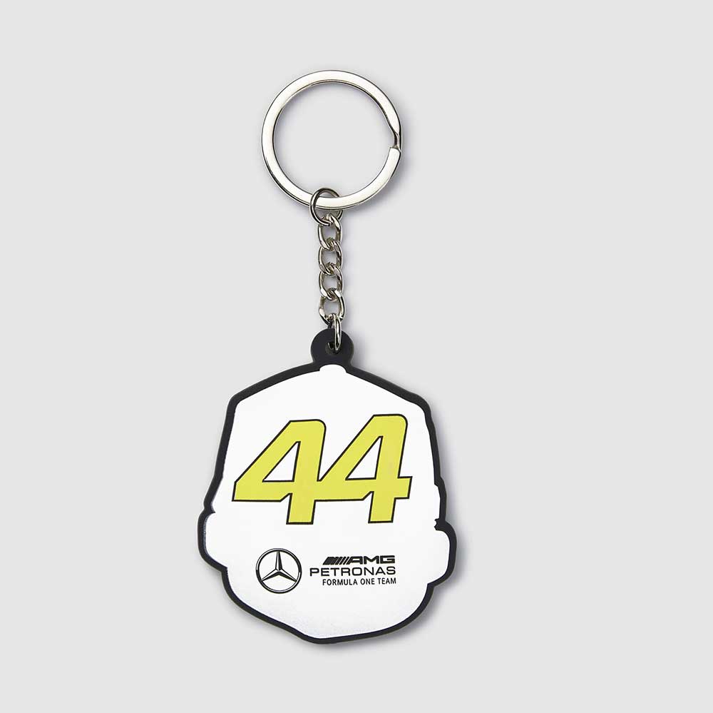 Mercedes-AMG F1 Lewis Hamilton Caricature Keyring