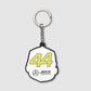 Mercedes-AMG F1 Lewis Hamilton Caricature Keyring