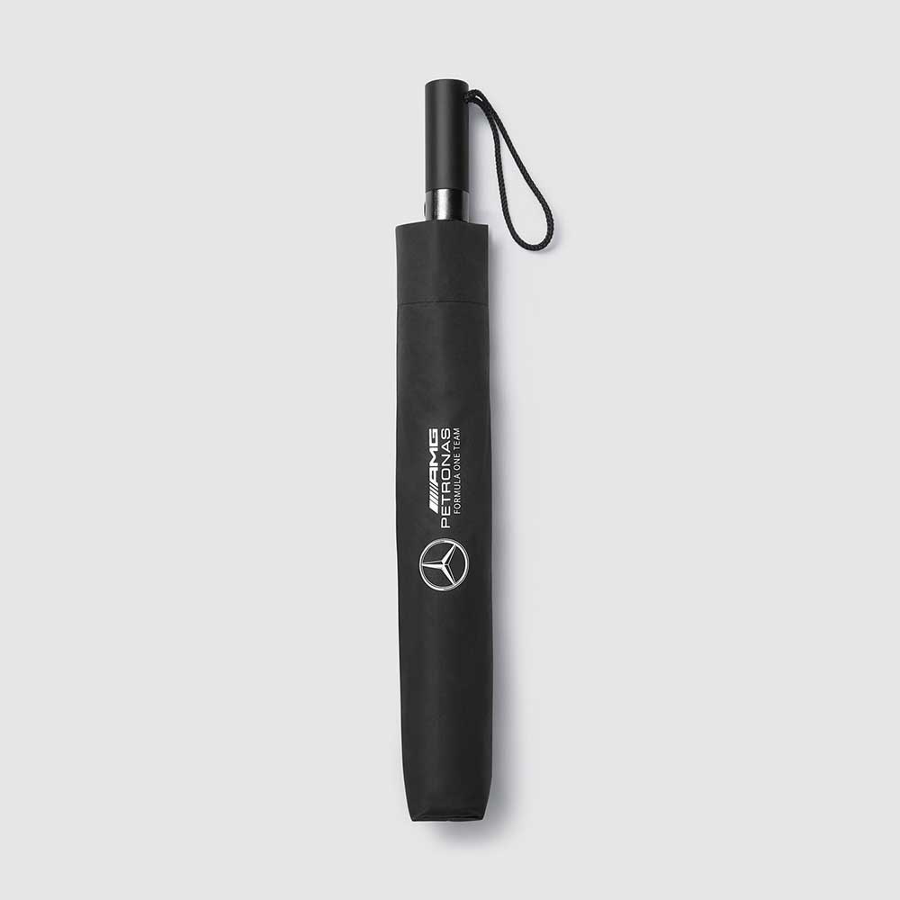 Mercedes AMG F1 Compact Umbrella Black