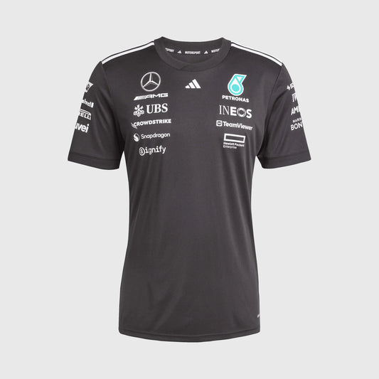 Mercedes AMG F1 Team Driver Jersey 2025 Black