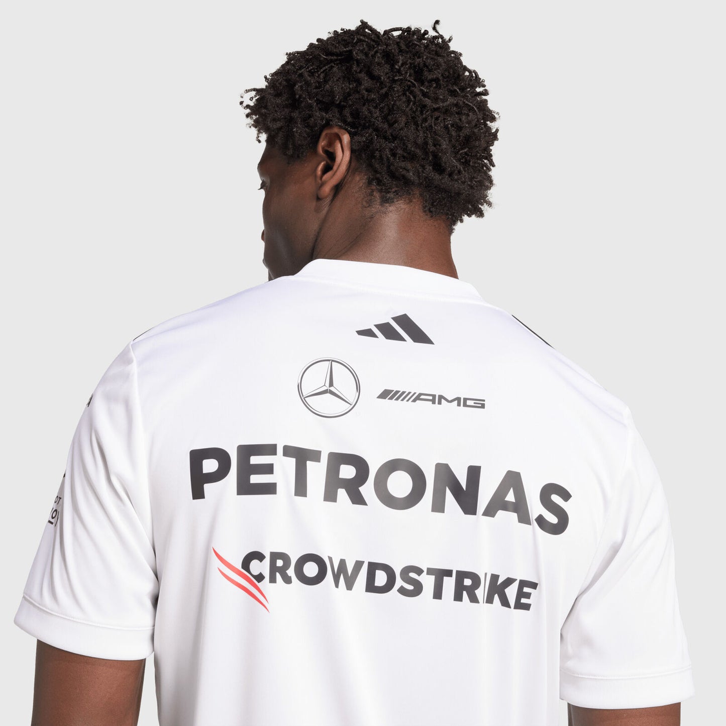 Mercedes AMG F1 Team Driver Jersey 2025 White