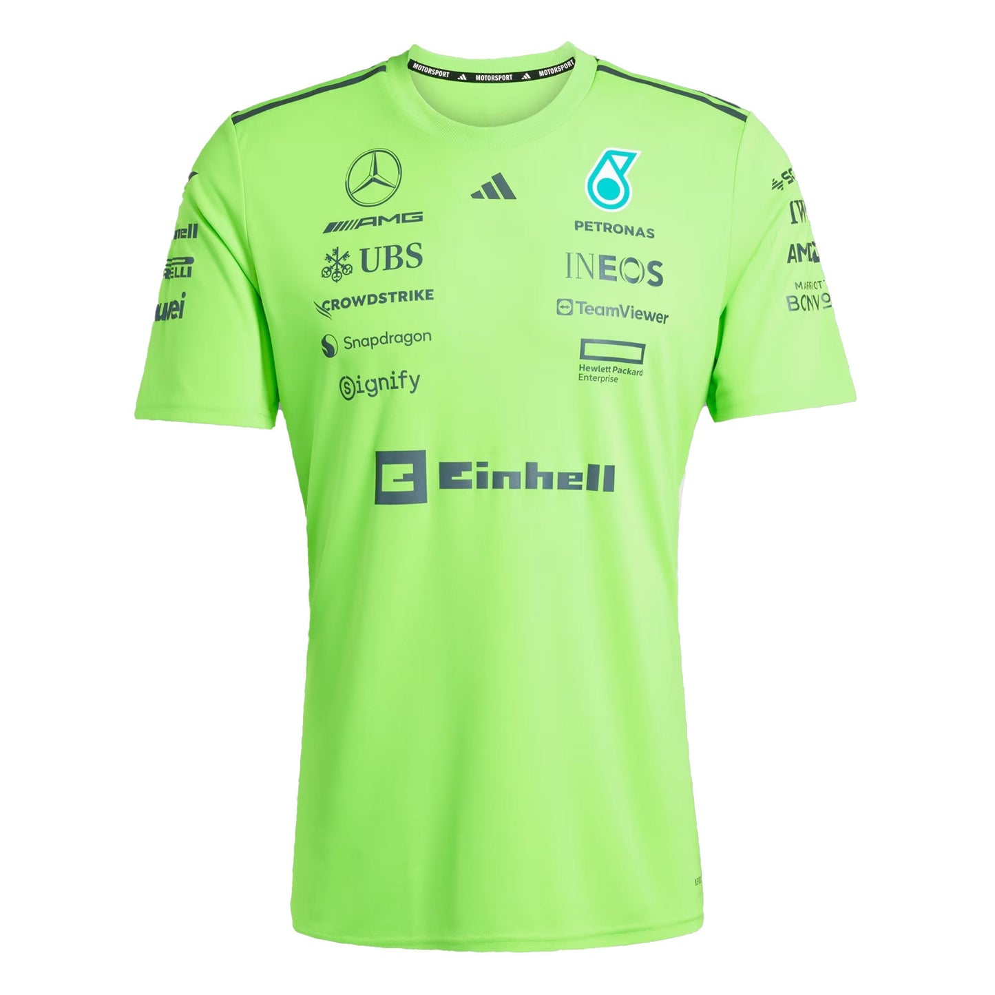 Mercedes AMG F1 Team Setup Tee 2025 Green