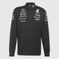 Adidas Mercedes AMG F1 Team 1/4 Zip Sweatshirt Black