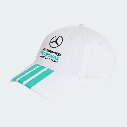 Adidas Mercedes AMG Petronas F1 DNA Stripes Hat White