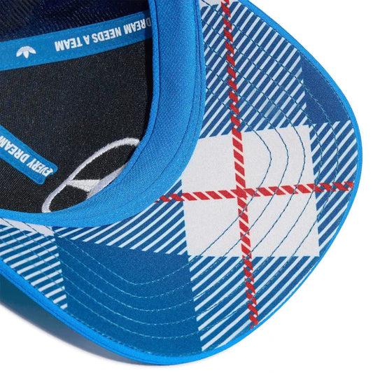 Adidas Mercedes AMG Petronas F1 Silverstone Blue Wonder Hat Blue