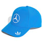Adidas Mercedes AMG Petronas F1 Silverstone Blue Wonder Hat Blue
